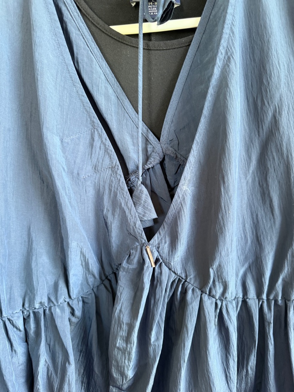 Misa Mahtab Bell Sleeve Babydoll Dress with Tassels 🦋 - Picture 7 of 8